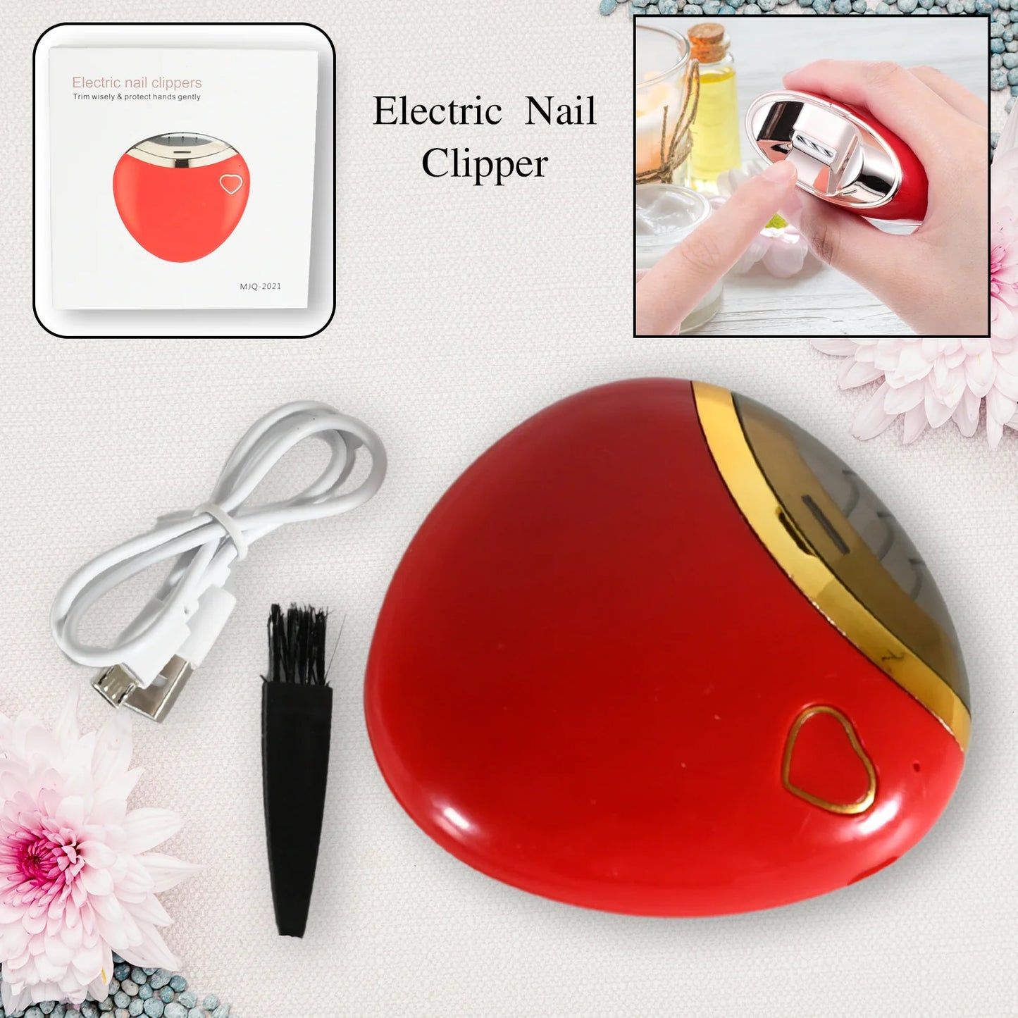 Smart Electric Nail Trimmer For Kids and Adults (2026 Upgraded Model)- 50% Discount I Limited Stock